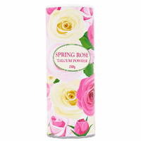 Le Fleur Luxury Talcum Powder Trio Spring Rose Lavender Floral 250g images 0