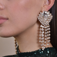 Culturesse Dawn Crystal Diamante Earrings (my ears are not pierced) images 0