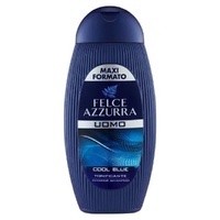Felce Azzurra Uomo Cool Blue Hair & Body Shampoo Wash 400ml for Men  images 0