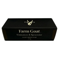 Farm Goat Cinnamon & Spearmint Goat Milk Soap 25% Natural Soap 110g images 0