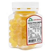 Candy Cottage Eucalyptus Drops 250gm Old Fashioned Lollies Sweets images 0