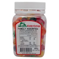 Candy Cottage 10 x Family Assorted 250gm Old Fashioned Lollies Sweets Bulk Pack  images 0
