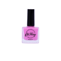 Oh Flossy Childrens Kids 3 Piece Plant Based Nail Polish Set Pink Violet Glitter images 0