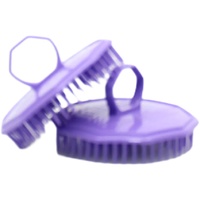 NuBrush Hair Beard Scalp Comb Dandruff Remover Purple Australian Made images 0