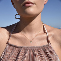 Culturesse Sagittarius Diamante Pendant Necklace (Gold) images 0