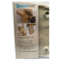 Showermate Revolutionary Mobility Impaired Hands Free Exfoliating Pad White images 0
