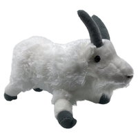 Wild Republic White Mountain Goat Plush Toy Stuffed Animal Large 30cm images 0