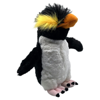 Wild Republic Rock Hopper Rockhopper Penguin Plush Toy Stuffed Animal 30cm images 0