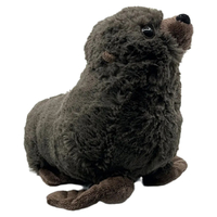 Wild Republic Cuddlekins Fur Seal Plush Toy Stuffed Animal 22cm images 0