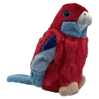 Wild Republic Rosella Bird With Sound Plush Stuffed Animal Toy 18cm images 0