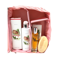 Sharday Boronia EDT Floral Perfume Body Lotion Soap and Bag Gift Set images 0