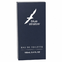 Blue Stratos Eau De Toilette 100ml Men Light Fresh Long Lasting Fragrance images 1