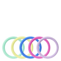 Lady Jayne Pastel Soft Knitted Ponytailers 24 Pack x 3 images 1