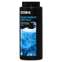 Crewman Ocean Breeze & Sea Salt Body Powder For Men 200g Deodorising images 1