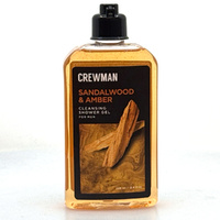 Crewman Sandalwood & Amber Shower Gel For Men 250ml Body Wash images 1