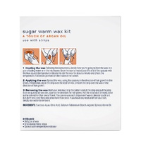 Veet Sugar Warm Wax Hair Removal Kit With Argan Oil 360g images 1