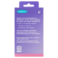 Lansinoh Contact Nipple Shields Size Two, 24mm, Pair images 1
