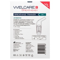 Welcare Breatheasy Breathing Trainer Low Resistance images 1