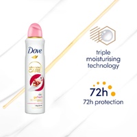 Dove Advanced Care 72H Go Fresh Antiperspirant Pomegranate & Lemon Verbena 250mL images 1