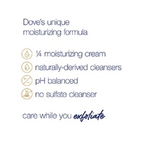 Dove Exfoliating Body Polish Brown Sugar & Coconut Butter 298g images 1