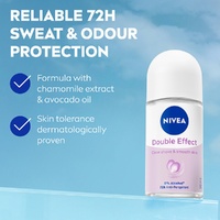 Nivea Double Effect Violet Senses Roll-On 50mL images 1