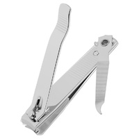 Manicare Toenail Clippers With Catcher and Nail File x 3 images 1