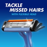 Gillette Blue3 Disposable Shaving Razor 4 Pack images 1