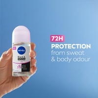 NIVEA Black & White Invisible Clear 72H Anti-Perspirant 50mL images 1