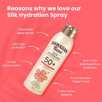 Hawaiian Tropic Silk Hydration Spray SPF50+ 175g images 1