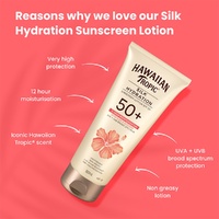 Hawaiian Tropic Silk Hydration Lotion SPF50+ 180mL images 1