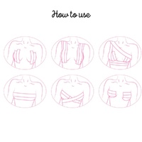 Hollywood Fashion Secrets Boob Besties Breast Tape Nipple Covers Set images 1