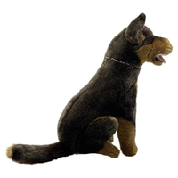 Bocchetta Plush Toys "Basil" Kelpie Dog Stuffed Animal Sitting Medium Basil 28cm images 1