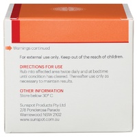 Plunketts Sunspot Cream 100g images 1