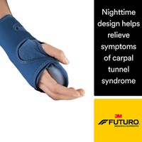 Futuro Wrist Night Support Adjustable Blue images 1