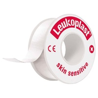 Leuko Leukoplast Skin Sensitive Wide Arch Fixation Medical Tape 2.5cm x 2.6m images 1