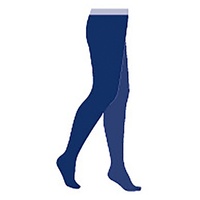 JOBST UltraSheer Waist High Closed Toe Natural Medium 15-20mmHg images 1