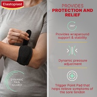 Elastoplast Sport Tennis Elbow Support Black images 1
