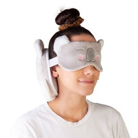 Smoosho's Pals Travel Koala Mask & Pillow Plush Accessory images 1