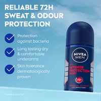 Nivea Men Intense Protection Sport Anti-Perspirant Roll-On 50mL images 1