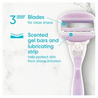 Gillette Venus Comfortglide Freesia Razor x 4 images 1