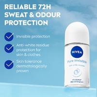 NIVEA Pure Invisible 72H Anti-Perspirant 50mL images 1