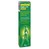 Metsal Heat Rub Cream 50g images 1