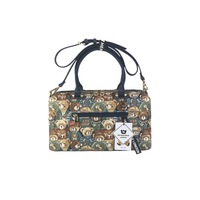 Henney Bear Green Bear Top Handle Bag  images 1