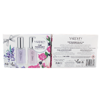Yardley Mini EDT Gift Set 2 x 10ml Lavender and Rose Vegan Friendly Fragrance images 1