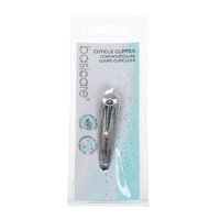 Basicare Stainless Steel Cuticle Clipper for Safe and Precise Nail Grooming images 1
