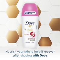 Dove Advanced Care Antiperspirant 72HR Protection Pomegranate Roll-On 50mL images 1