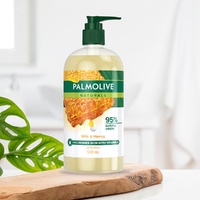 Palmolive Liquid Soap Milk & Honey Pump 500mL x 3 images 1