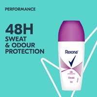 Rexona Antiperspirant Roll On Deodorant Classic 50mL images 1