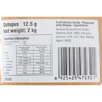 Trolli Octopus Candy Lollies Sweets Bulk Pack 2kg images 1