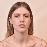 Culturesse Esme Meche Simpliciy Long Drop Earrings images 1